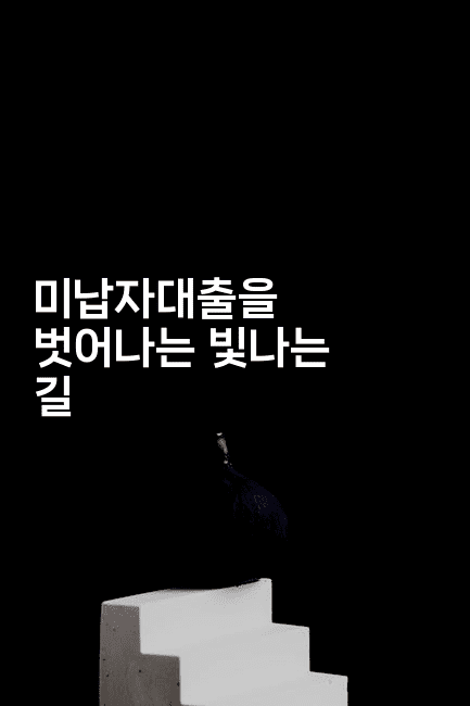 미납자대출을 벗어나는 빛나는 길-하쿠나